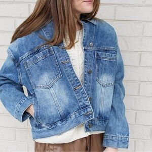 Brand new with tags denim jacket!